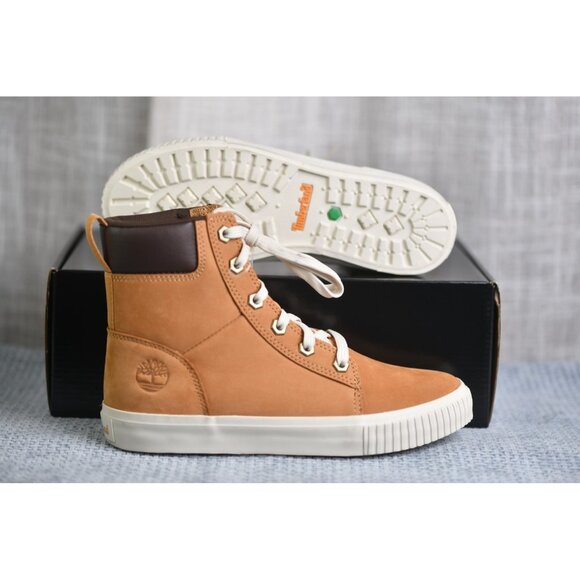 Size: 5.5 Women/4 Big Kid | Timberland Skyla Bay High Top | Color: Wheat | A2C3S - Picture 5 of 16